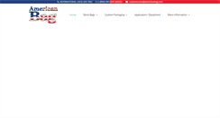 Desktop Screenshot of americanbag.com